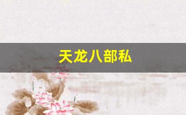 新开天龙八部私服：天龙八部私(天龙八部sf)