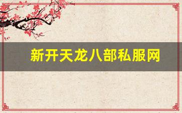 新开天龙八部私服网 (14)
